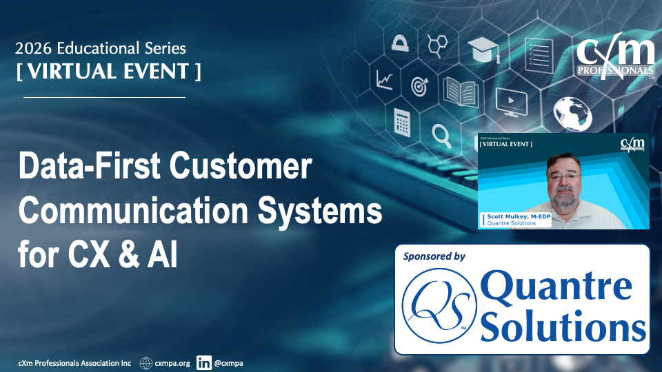 Data-First Customer Communication Systems – Event Recording