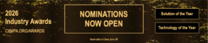 2026 industry awards, nominations open for Solution of the Year and Technology of the Year until June 30, 2026.